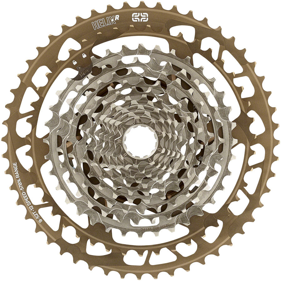 e*thirteen Helix Race Cassette - 12-Speed 9-52t Bronze Cassettes and Cogs E*thirteen   