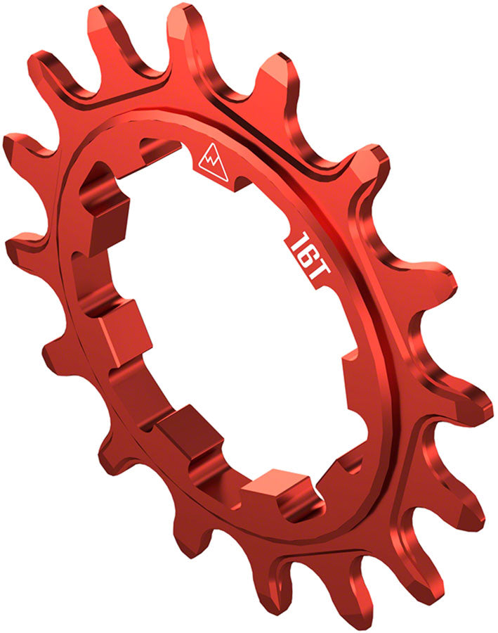 Wheels Manufacturing SOLO-XD Cog - 16t Red Driver and Single Cog Wheels Manufacturing   