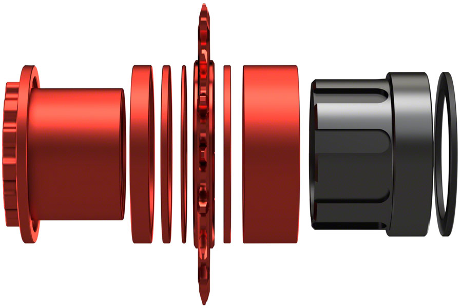 Wheels Manufacturing SOLO-XD XD/XDR Single Speed Conversion Kit - 18t For SRAM XD/XDR Freehub BLK Driver and Single Cog Wheels Manufacturing   