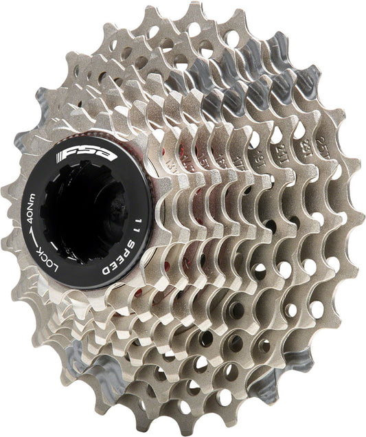 Full Speed Ahead K-Force Cassette - 11 Speed 11-28t Silver Cassettes and Cogs FSA   