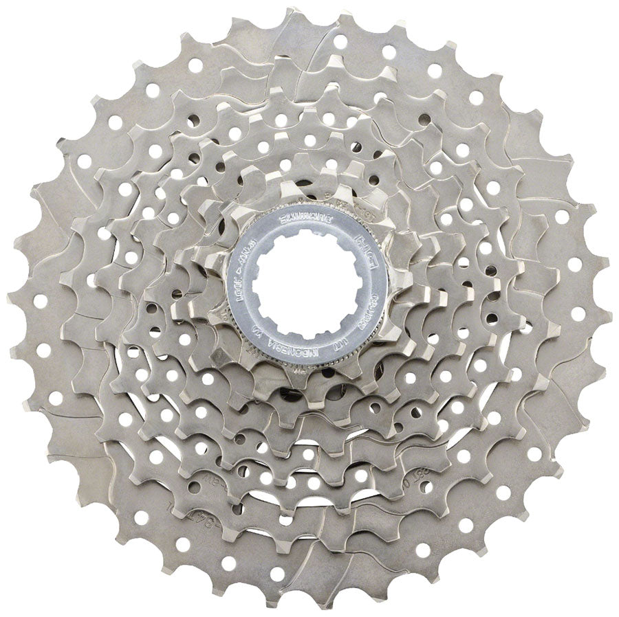 Shimano Claris CS-HG50 Cassette - 8 Speed 11-34t Silver Nickel Plated Cassettes and Cogs Shimano   