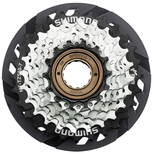 Shimano MF-TZ510-7-CP Multi-Speed Freewheel - 7-Speed 14-28t Multi-Speed Freewheel Shimano   