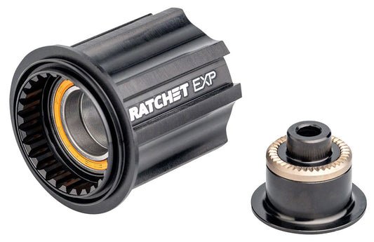 DT Swiss Ratchet EXP Freehub Body - Campagnolo 9 - 12s Standard Aluminum Ceramic Bearing QR x 130/135 mm Kit w/ End Cap Freehubs DT Swiss   