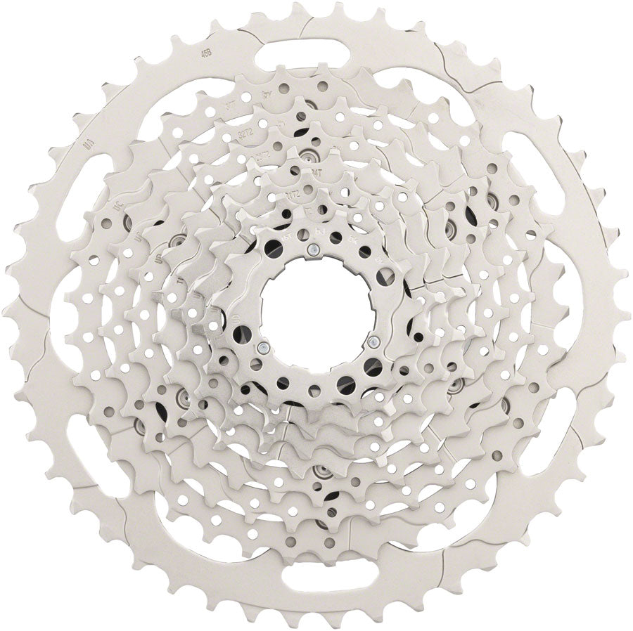 Shimano Deore CS-M4100-10 Cassette - 10-Speed 11-46t Silver Cassettes and Cogs Shimano   