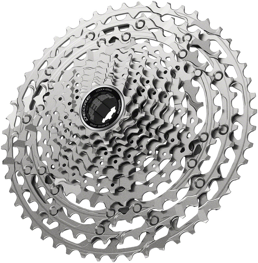 Shimano Deore CS-M5100-11 Cassette - 11-Speed 11-51t Silver Cassettes and Cogs Shimano   