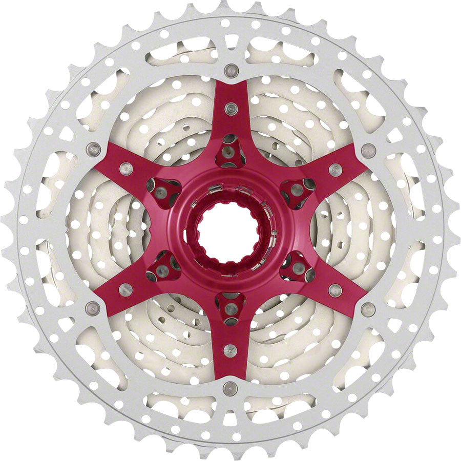 SunRace MX8 Cassette - 11 Speed 11-42t Silver Cassettes and Cogs SunRace   