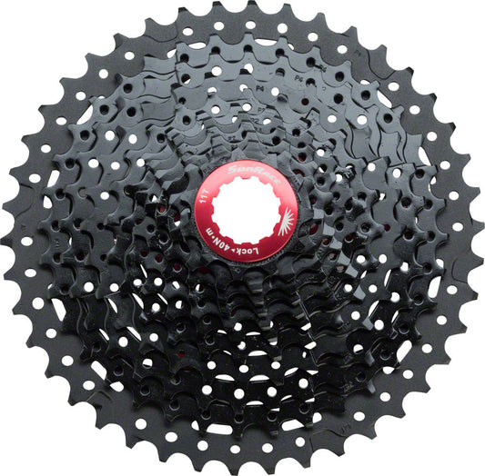 SunRace MX8 Cassette - 11 Speed 11-42t Black Cassettes and Cogs SunRace   