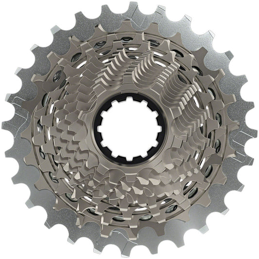 SRAM RED AXS XG-1290 Cassette - 12 Speed 10-28t Silver For XDR Driver Body D1 Cassettes and Cogs SRAM   