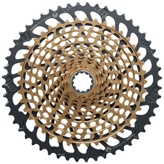 SRAM XX1 Eagle XG-1299 Cassette - 12-Speed 10-52t Gold For XD Driver Body Cassettes and Cogs SRAM   
