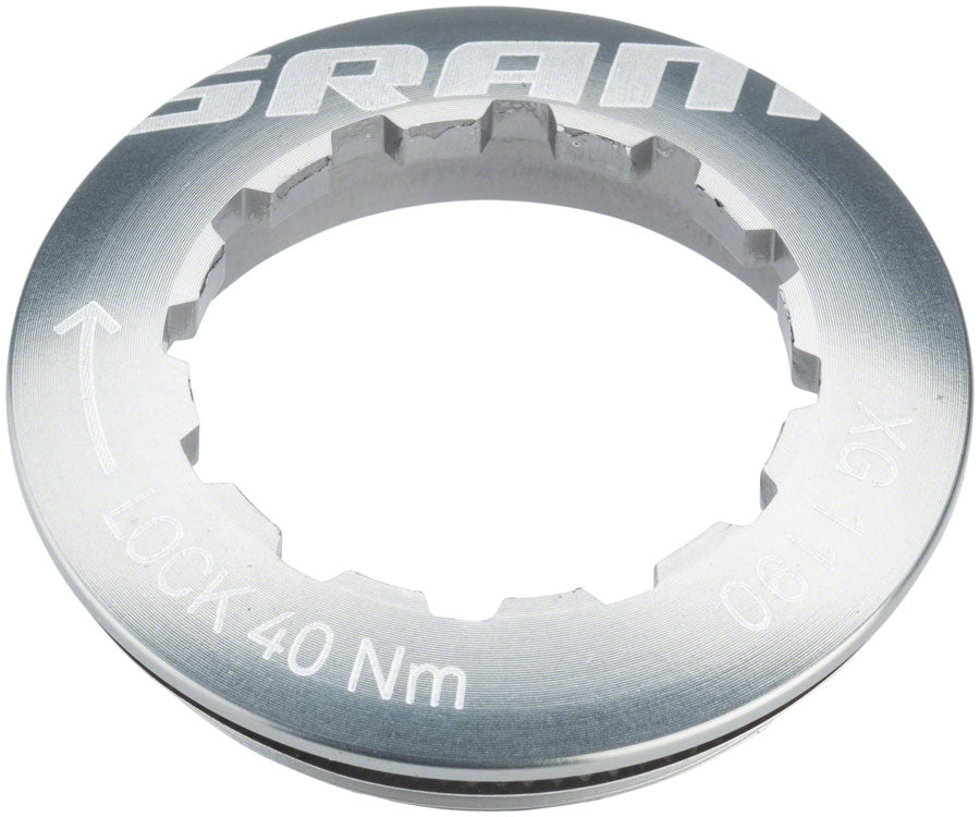 SRAM Cassette Lockring for 11 Tooth First Cog Aluminum Cassette Spacers and Lockrings SRAM   