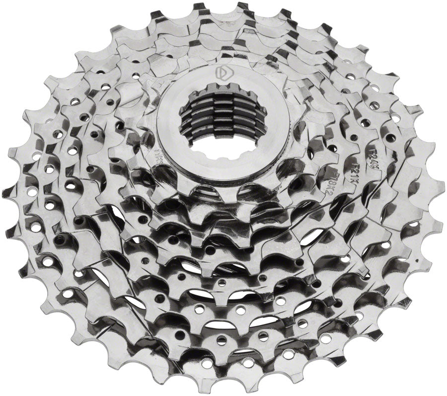 Dimension Cassette - 8 Speed 11-28t Silver Cassettes and Cogs Dimension   