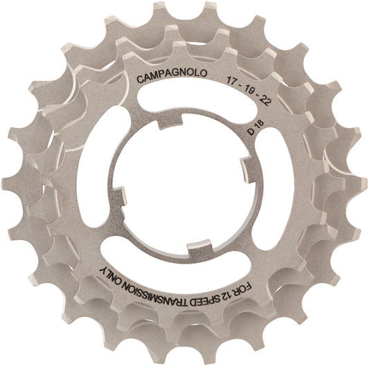 Campagnolo 12-Speed 17 19 22 Sprocket Carrier Assembly for 11-32 Cassettes Cassettes and Cogs Campagnolo   