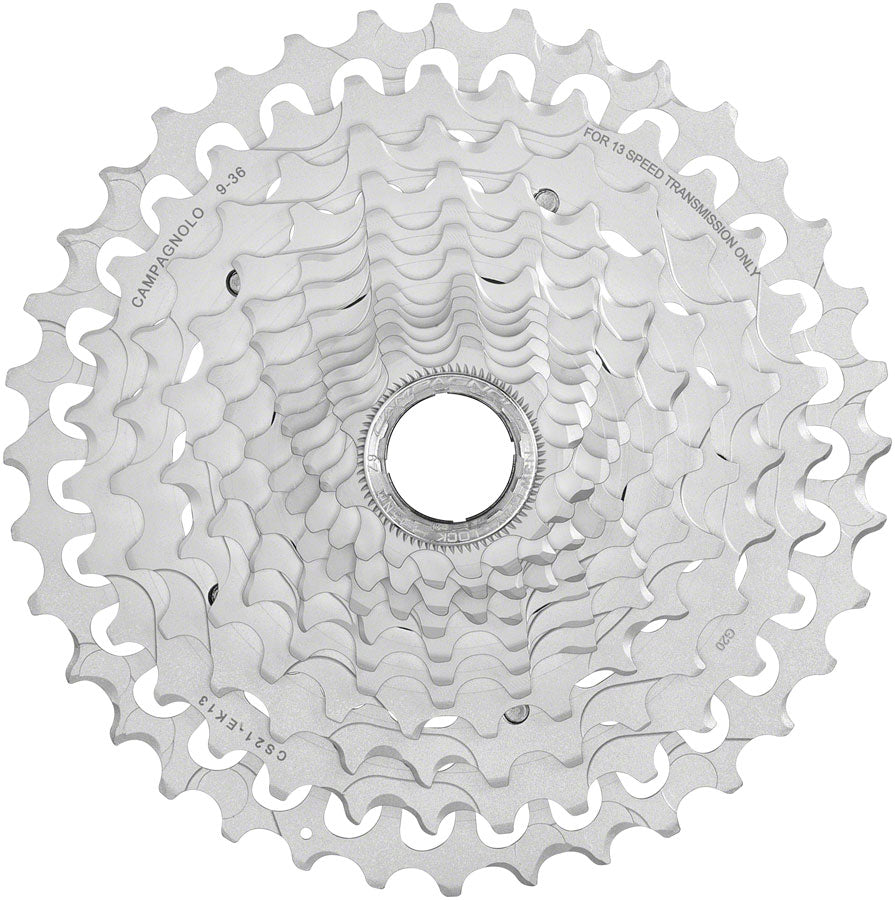 Campagnolo EKAR Cassette - 13-Speed 9-36t Silver For N3W Driver Body Cassettes and Cogs Campagnolo   