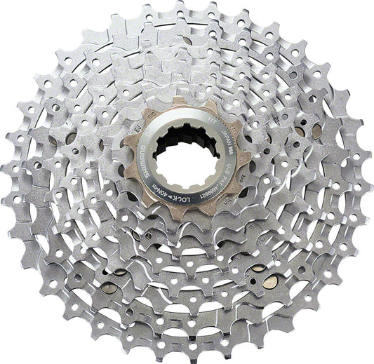 Shimano Deore XT CS-M770 Cassette - 9 Speed 11-32t Silver Cassettes and Cogs Shimano   