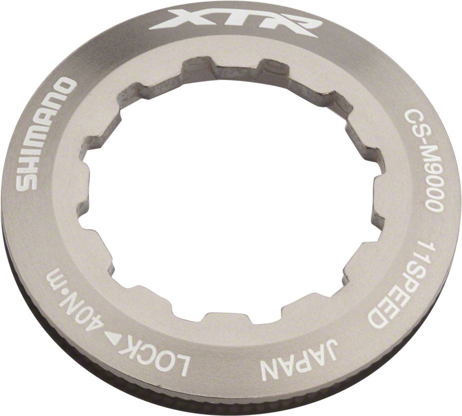 Shimano XTR CS-M9000 11-Speed Cassette Lockring for 11t Cog Cassette Spacers and Lockrings Shimano   