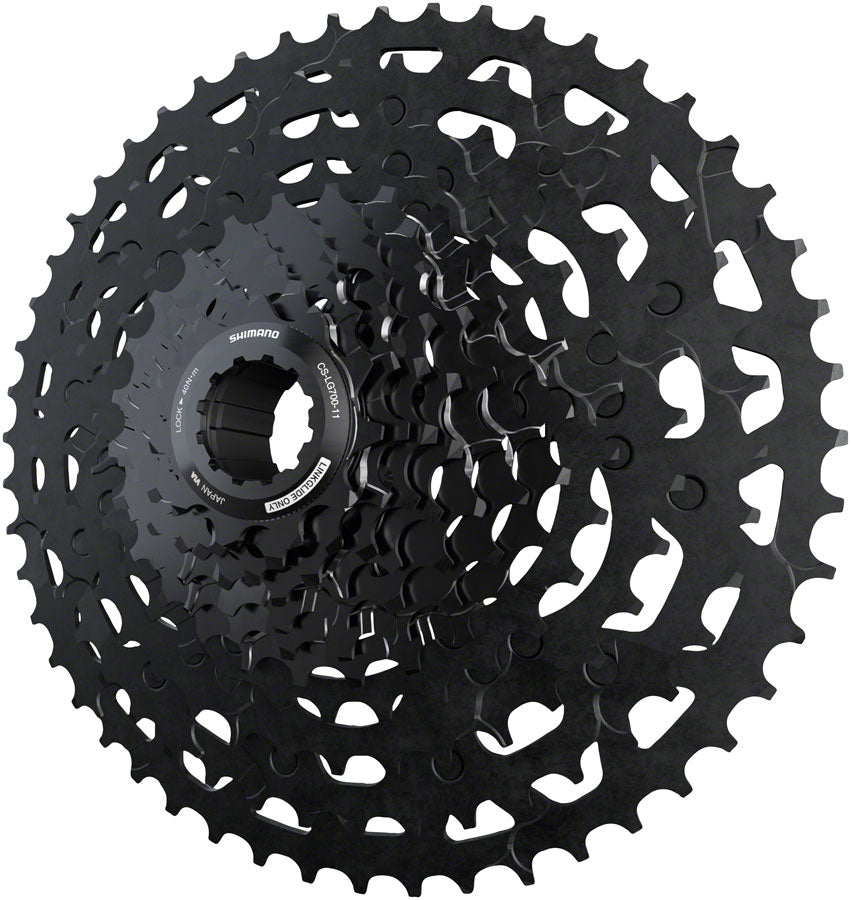 Shimano CUES  CS-LG700-11 Cassette - 11 Speed 11-50t LINKGLIDE Black Cassettes and Cogs Shimano   