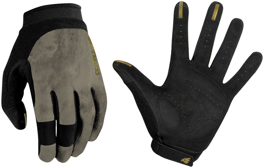 Bluegrass React Gloves - Gray Full Finger Medium Gloves and Liners Bluegrass   