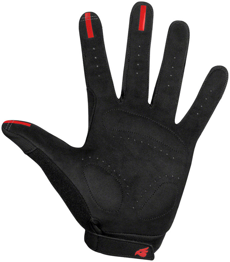 Bluegrass React Gloves - Black Full Finger Medium Gloves and Liners Bluegrass   