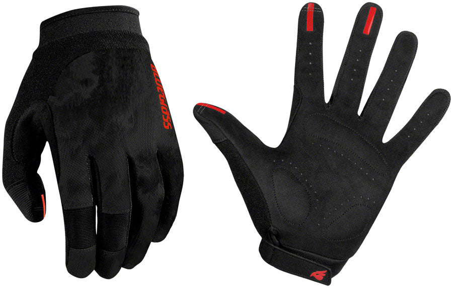 Bluegrass React Gloves - Black Full Finger X-Large Gloves and Liners Bluegrass   