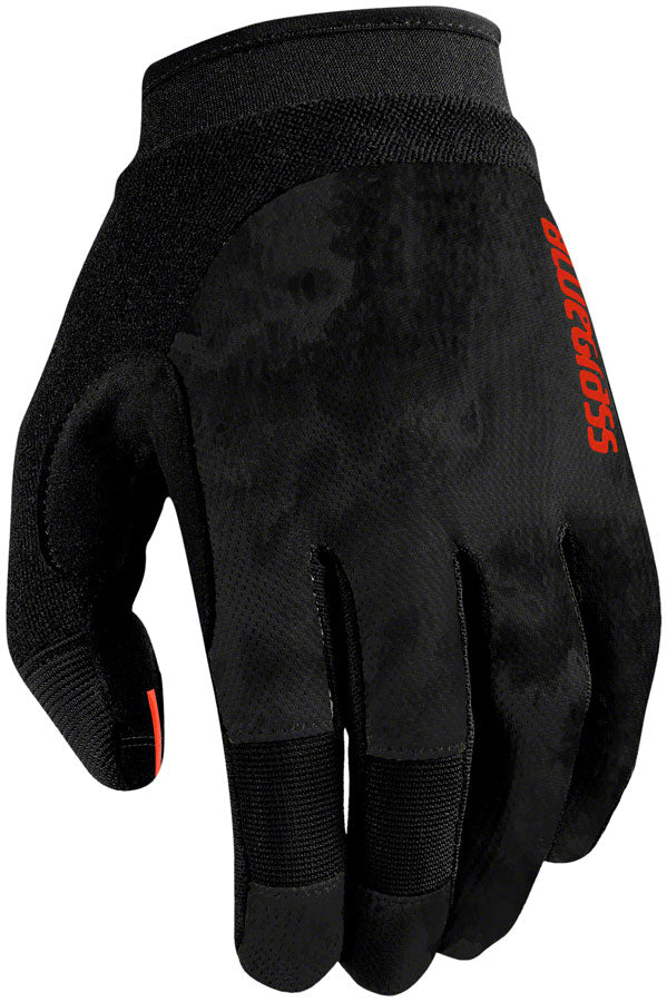 Bluegrass React Gloves - Black Full Finger X-Small Gloves and Liners Bluegrass   