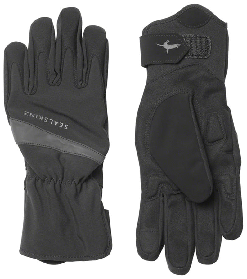 SealSkinz Bodham Waterproof Gloves - Black Full Finger Medium Gloves and Liners SealSkinz   
