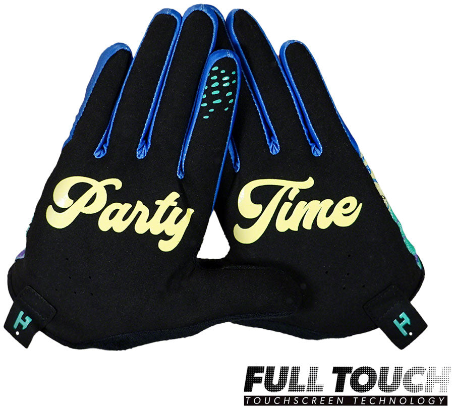 Handup Most Days Gloves - Flat Floral Full Finger Large Gloves and Liners Handup   
