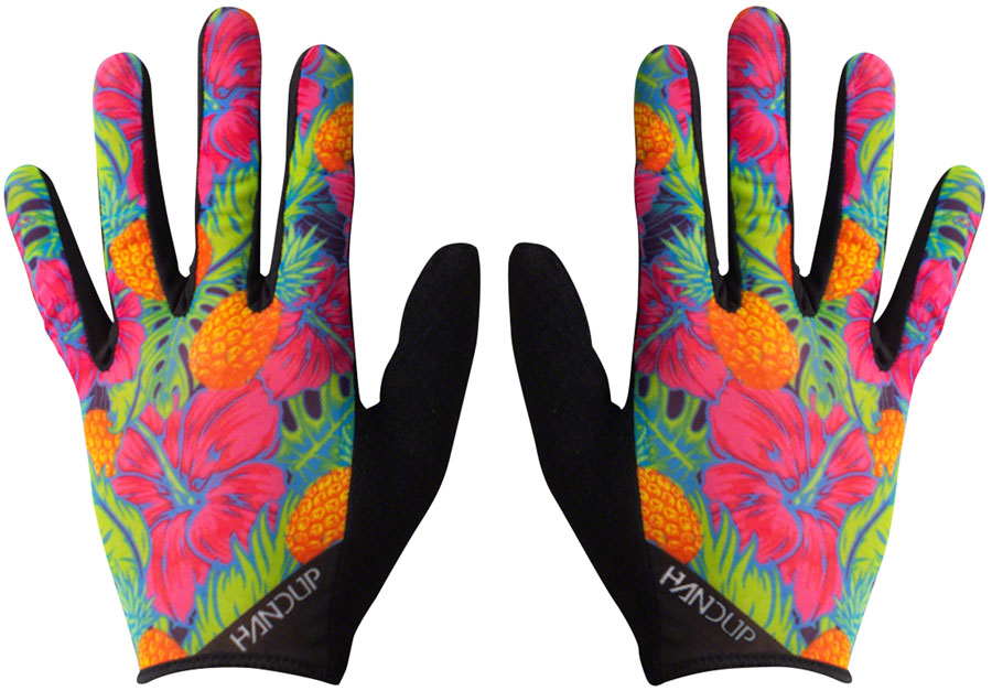 Handup Vented Gloves - Pineapples Carribbean Full Finger Large Gloves and Liners Handup   
