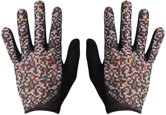 Handup Vented Gloves - Pixelated Full Finger Small Gloves and Liners Handup   
