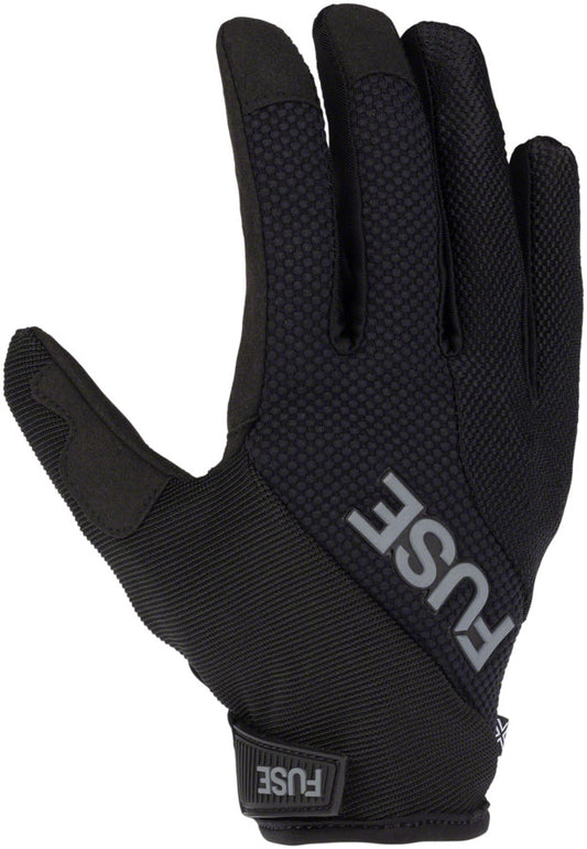FUSE Echo Gloves - Black Full Finger Small Gloves and Liners FUSE   