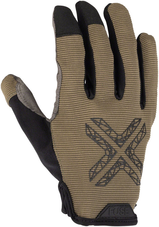 FUSE Stealth Gloves - Olive Full Finger Small Gloves and Liners FUSE   