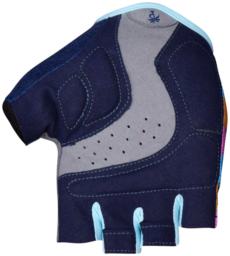 Pedal Palms Polka 3 Glove - Multi-Color Short Finger X-Large Gloves and Liners Pedal Palms   
