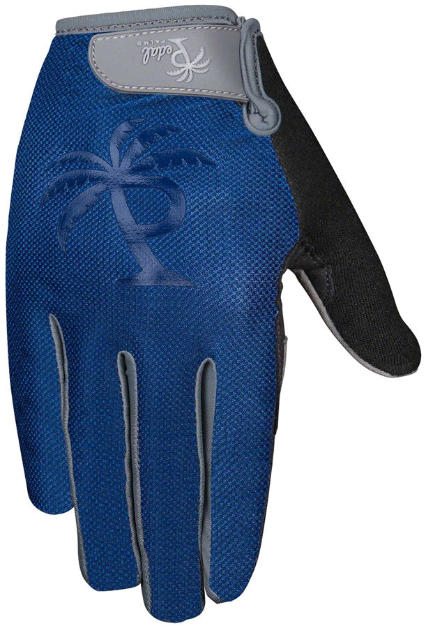 Pedal Palms Navy Gray Glove - Multi-Color Full Finger Small Gloves and Liners Pedal Palms   