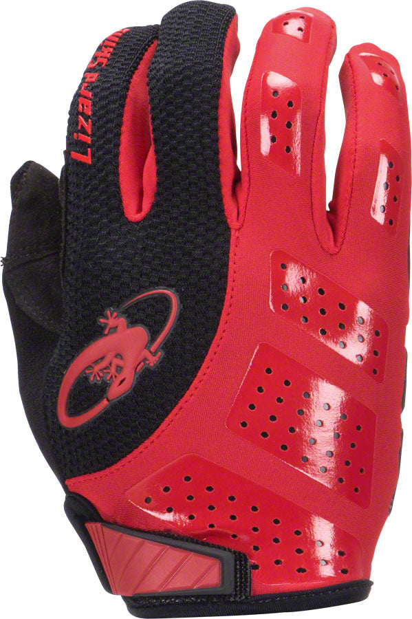 Lizard Skins Monitor SL Gel Gloves - Red/Black Full Finger Medium Gloves and Liners Lizard Skins   