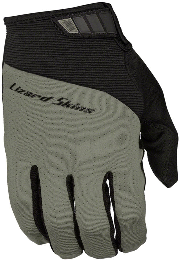 Lizard Skins Monitor Traverse Gloves - Titanium Gray Full Finger Medium Gloves and Liners Lizard Skins   