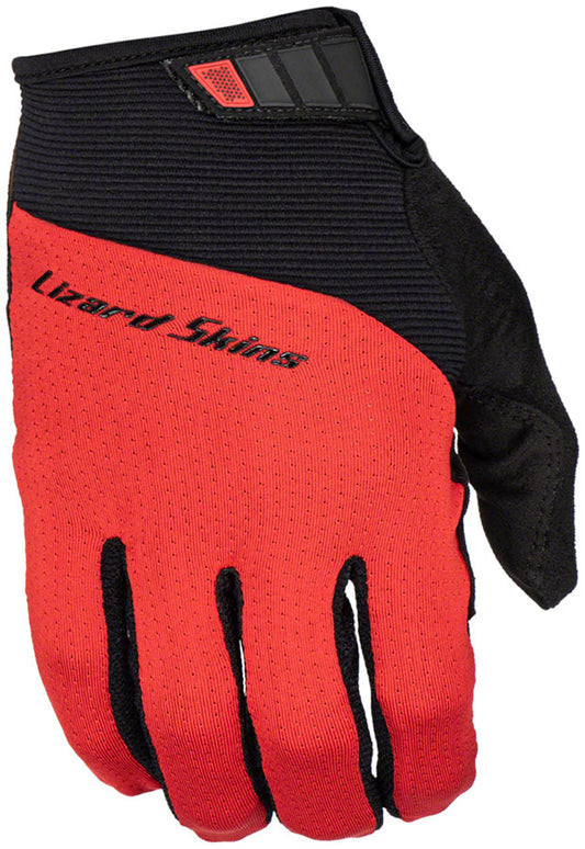 Lizard Skins Monitor Traverse Gloves - Crimson Red Full Finger Small Gloves and Liners Lizard Skins   