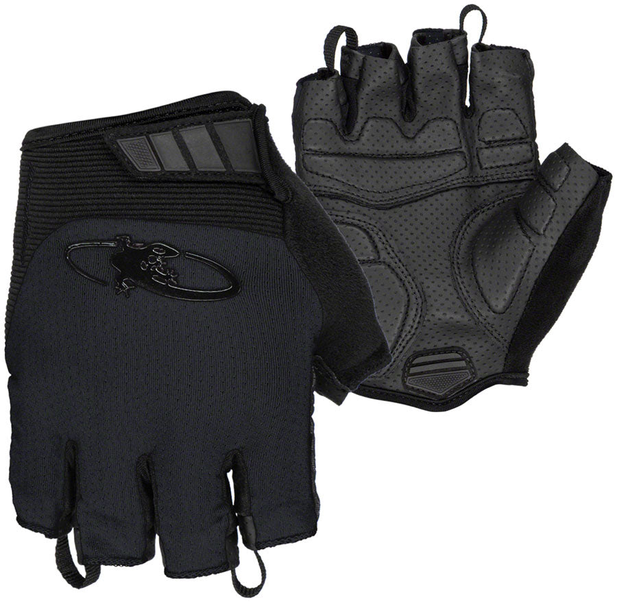 Lizard Skins Aramus Cadence Gloves - Jet Black Short Finger Medium Gloves and Liners Lizard Skins   