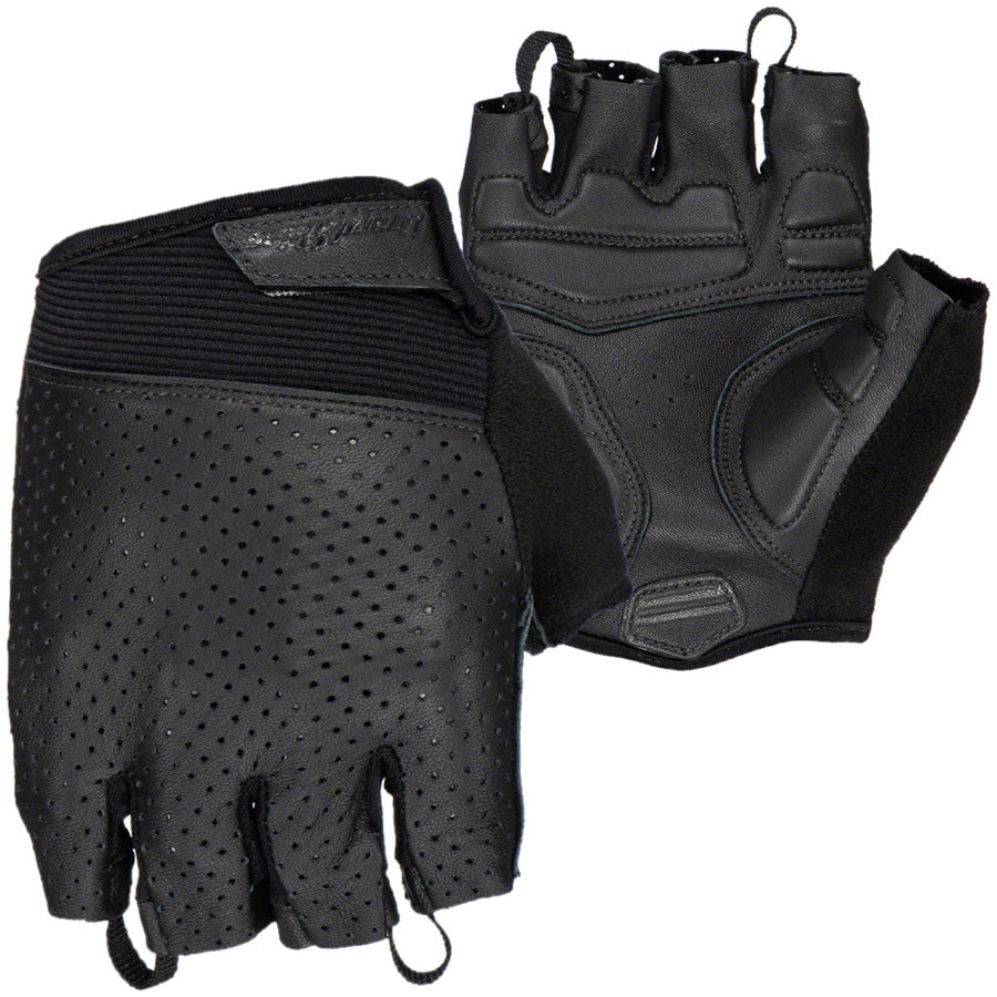 Lizard Skins Aramus Classic Gloves - Jet Black Short Finger X-Large Gloves and Liners Lizard Skins   