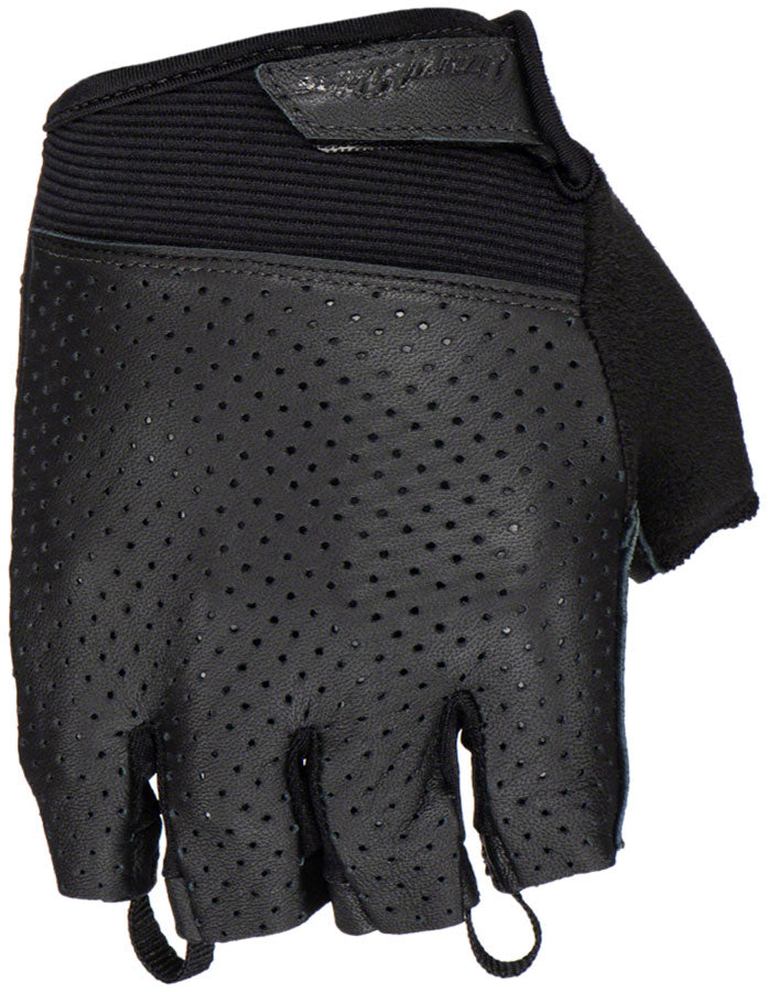 Lizard Skins Aramus Classic Gloves - Jet Black Short Finger Medium Gloves and Liners Lizard Skins   
