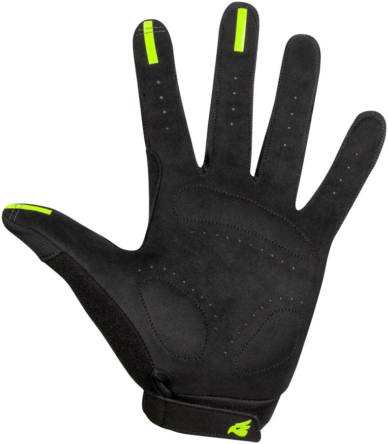 Bluegrass React Gloves - Black Full Finger Medium Gloves and Liners Bluegrass   