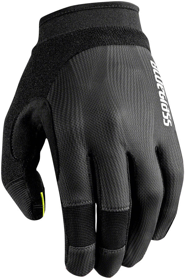 Bluegrass React Gloves - Black Full Finger Medium Gloves and Liners Bluegrass   