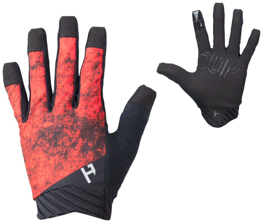 HandUp Pro Performance Gloves - Race Red Full Finger Medium Gloves and Liners Handup   