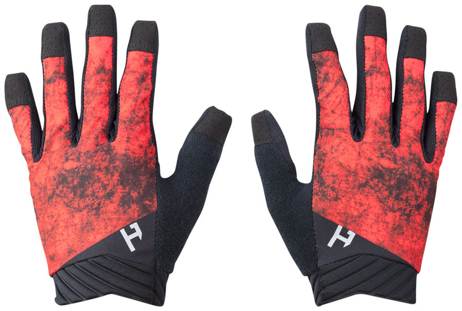 HandUp Pro Performance Gloves - Race Red Full Finger Medium Gloves and Liners Handup   