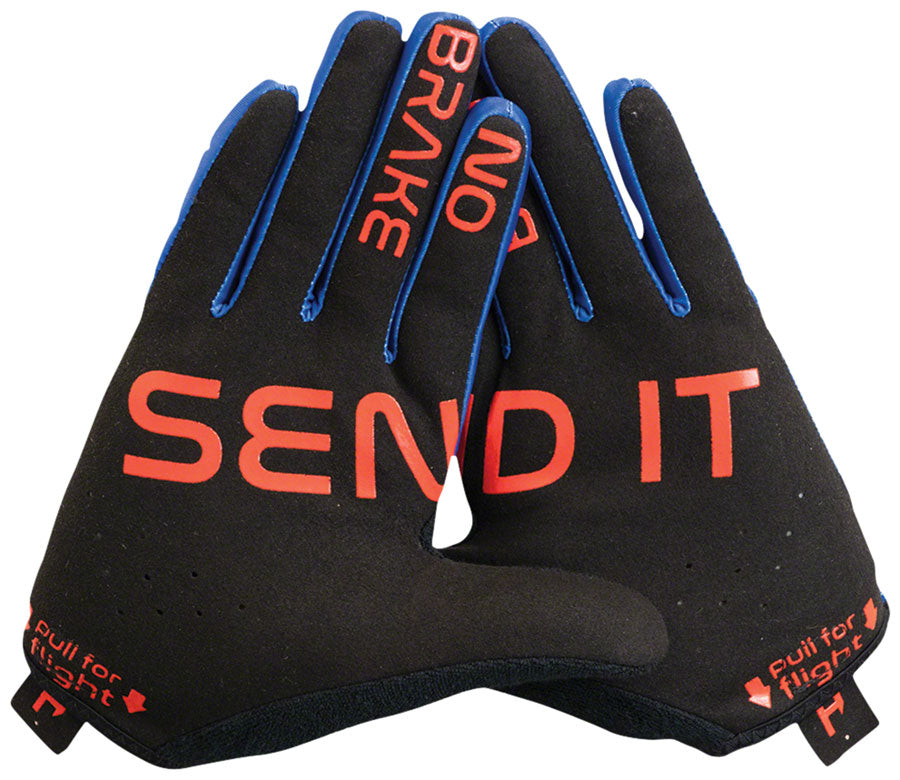 HandUp Most Days Gloves - Shuttle Runners Navy Full Finger Small Gloves and Liners Handup   