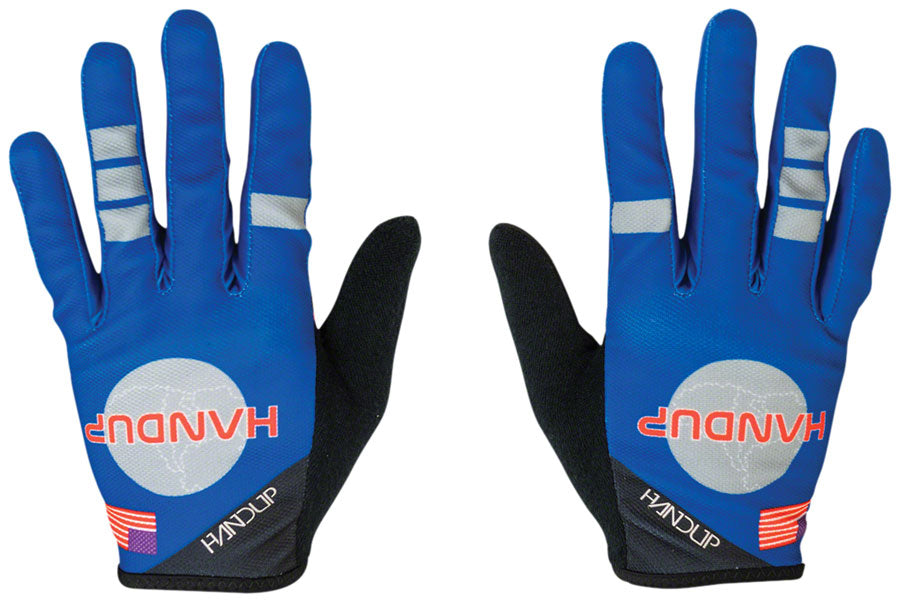 HandUp Most Days Gloves - Shuttle Runners Navy Full Finger Small Gloves and Liners Handup   