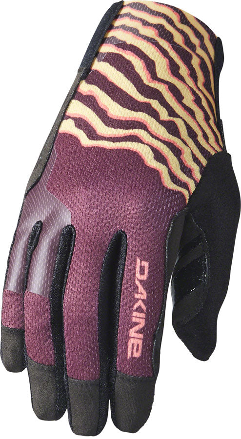 Dakine Covert Gloves - Ochre Stripe Full Finger Womens Small Gloves and Liners Dakine   