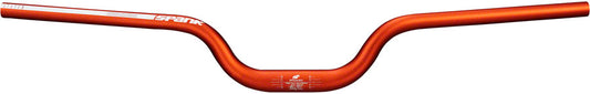 Spank SPOON 800 SkyScraper Handlebar - 31.8mm Clamp 75mm Rise Orange Flat/Riser Handlebar Spank   