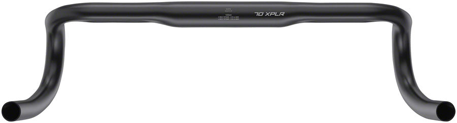 Zipp Service Course 70 XPLR Drop Handlebar - Aluminum 31.8mm 46cm Bead Blast BLK A2 Handlebars Zipp Speed Weaponry   