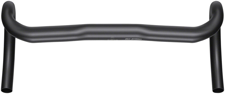 Zipp Service Course 80 Ergo Drop Handlebar - Aluminum 31.8mm 40cm Bead Blast BLK A2 Handlebars Zipp Speed Weaponry   