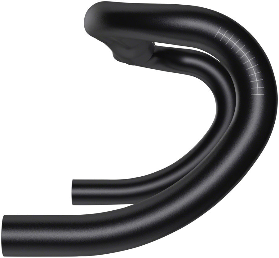 Zipp Service Course 80 Ergo Drop Handlebar - Aluminum 31.8mm 40cm Bead Blast BLK A2 Handlebars Zipp Speed Weaponry   