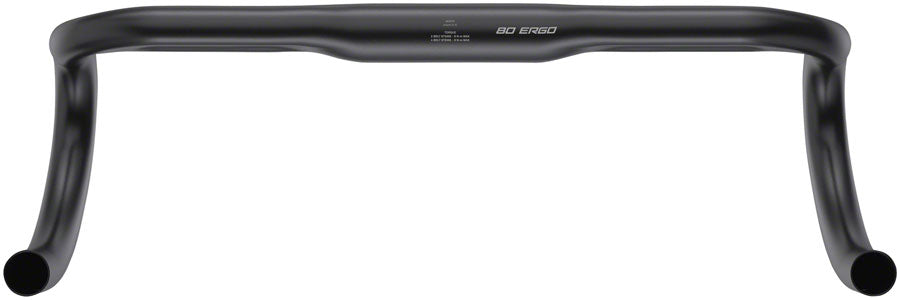 Zipp Service Course 80 Ergo Drop Handlebar - Aluminum 31.8mm 40cm Bead Blast BLK A2 Handlebars Zipp Speed Weaponry   